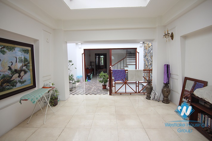 Gorgerous 04 bedrooms house with fully furnished  for lease in Tay Ho area.